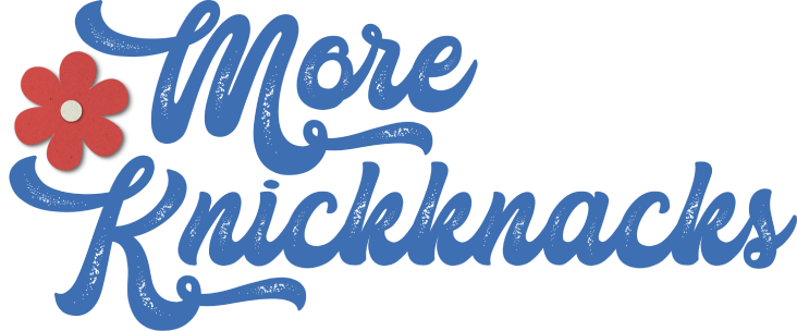 More Knickknacks text with logo
